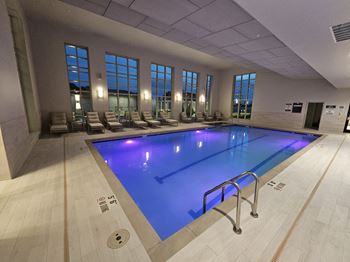 Heated indoor pool